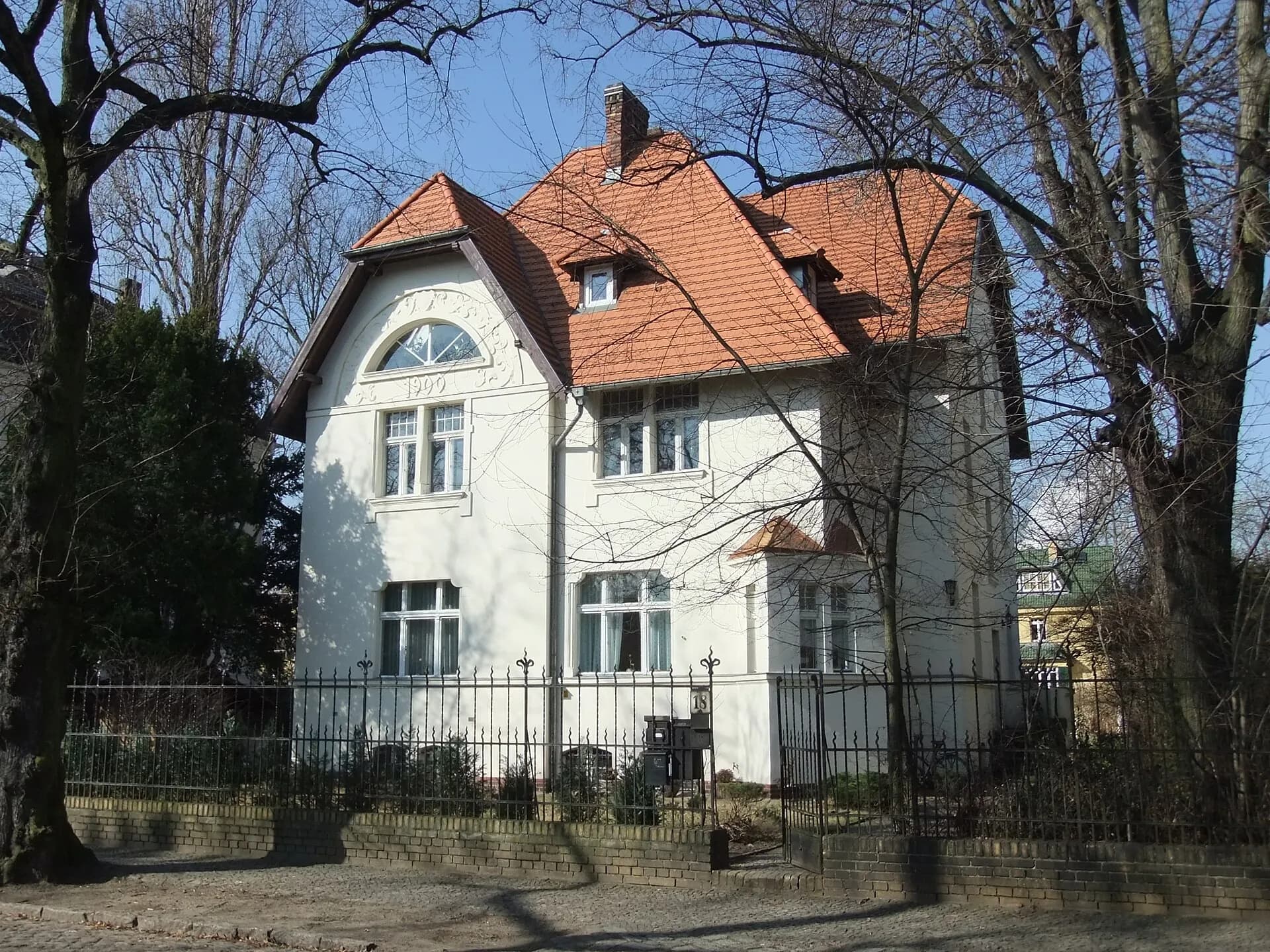 Villa in der Müritzstraße im Berliner Bezirk Lichtenberg