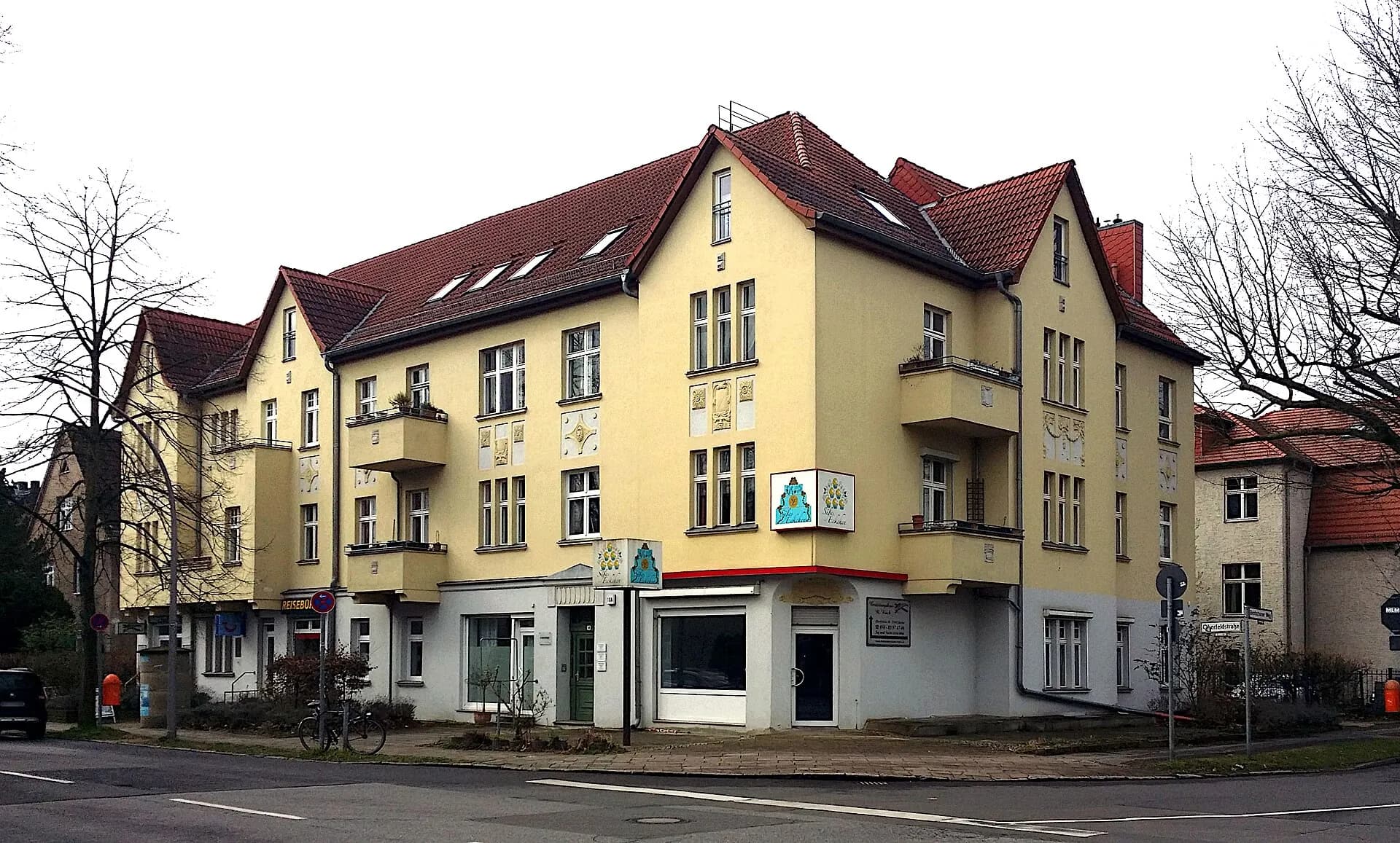 Wohnhaus in der Oberfeldstraße im Berliner Ortsteil Biesdorf